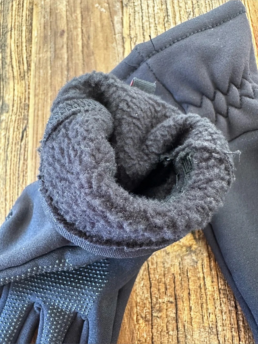 Head Black Stretch Touchscreen Gloves